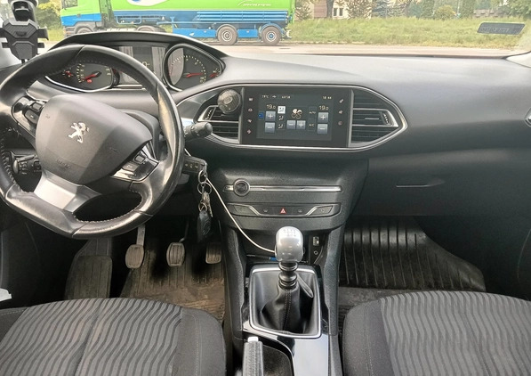 Peugeot 308 cena 31500 przebieg: 166300, rok produkcji 2014 z Kościan małe 37